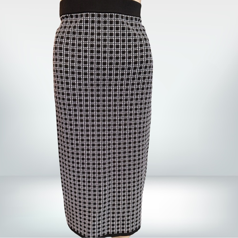 Michael Kors Couture Knit Midi Skirt New med